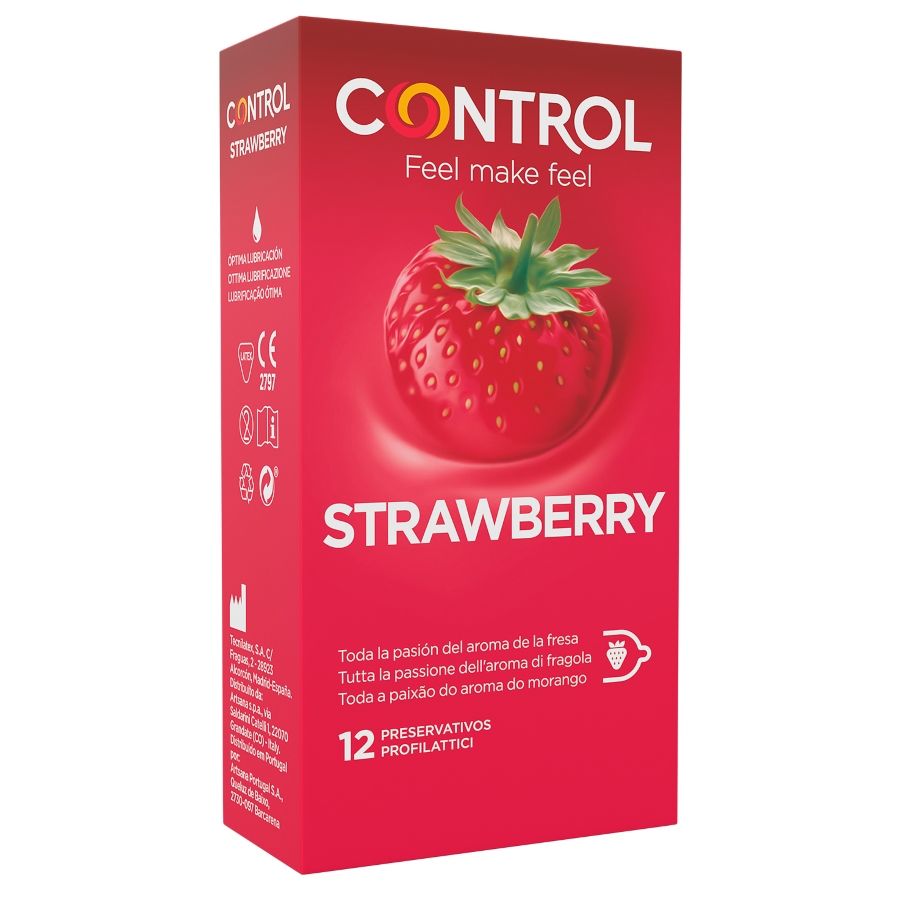 CONTROL - ADAPTS STRAWBERRY 12 UNITS - NOCTURNA DESIRES