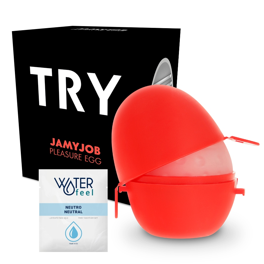 JAMYJOB - EGG MASTURBATOR BLACK VERSION DISCRETT - NOCTURNA DESIRES