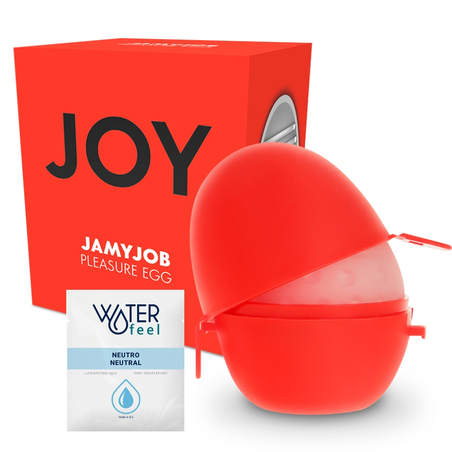 JAMYJOB - EGG MASTURBATOR RED VERSION DISCRETT - NOCTURNA DESIRES