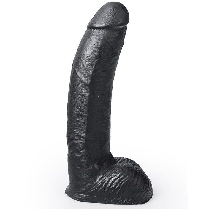 HUNG SYSTEM - REALISTIC DILDO BLACK COLOR GEORGE 22 CM - NOCTURNA DESIRES