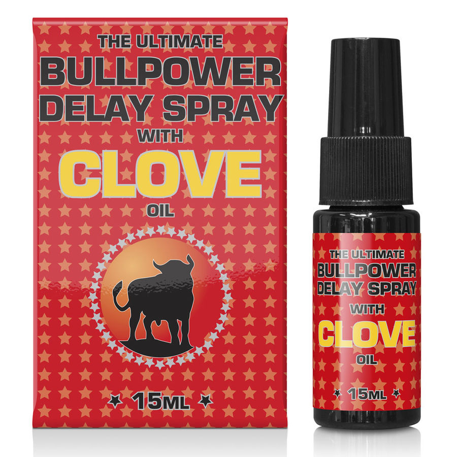 COBECO - BULL POWER CLOVE DELAY SPRAY 15ML - NOCTURNA DESIRES