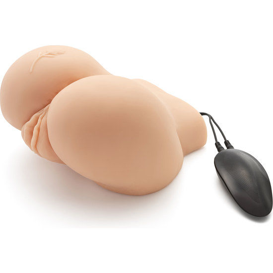 ACT - BIG ASS REALISTIC MASTURBATOR WITH VIBRATOR - NOCTURNA DESIRES