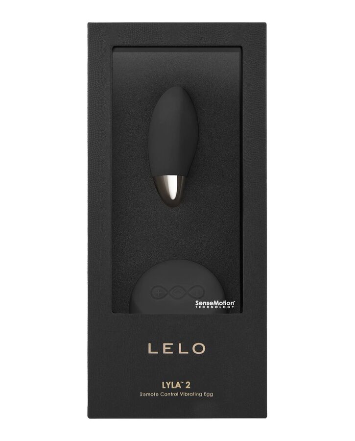LELO - LYLA 2 INSIGNIA DESIGN EDITION BLACK MASSAGER EGG LELO  NOCTURNA DESIRES