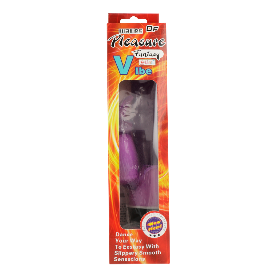 BAILE - WAVES OF PLEASURE FANTASY VIBRATOR WITH LILAC RABBIT 23 CM BAILE VIBRATORS  NOCTURNA DESIRES