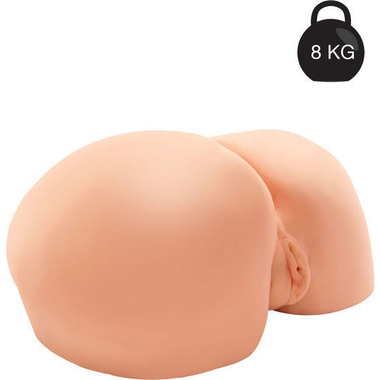 ACT - BUBBLE BUTT REAL STICO MASTURBATOR WITH VIBRATION - NOCTURNA DESIRES