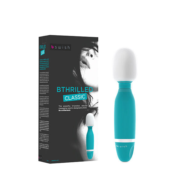 B SWISH - BTHRILLED CLASSIC WAND VIBRATOR JADE B SWISH  NOCTURNA DESIRES