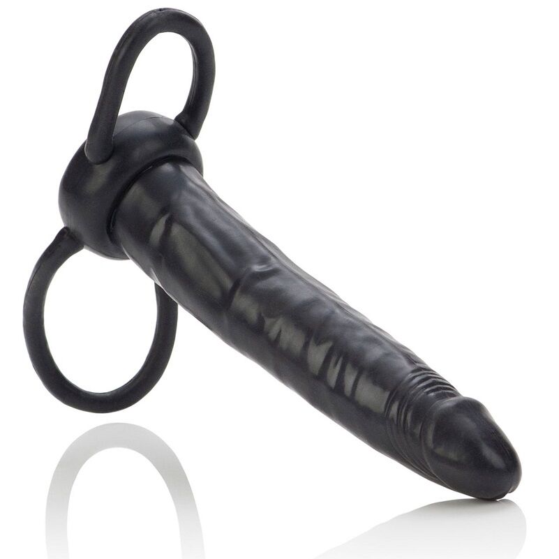 CALEXOTICS - ACCOMMODATOR DUAL PENETRATOR BLACK - NOCTURNA DESIRES