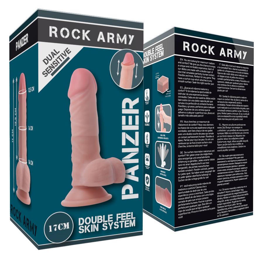 ROCKARMY - DUAL DENSITY PANZER 17 CM -O- 4.46 CM - NOCTURNA DESIRES