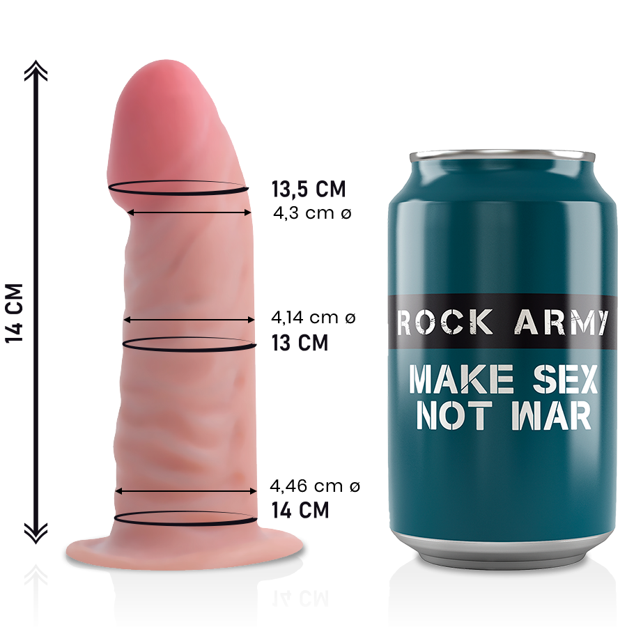 ROCKARMY - DUAL DENSITY TIGER 14 CM -O- 4.46 CM - NOCTURNA DESIRES