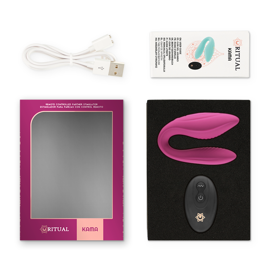RITHUAL - KAMA REMOTE CONTROL FOR COUPLES ORCHID - NOCTURNA DESIRES