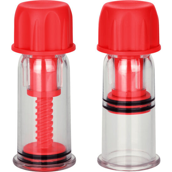 CALEXOTICS - COLT RED NIPPLE SUCTION CUPS - NOCTURNA DESIRES