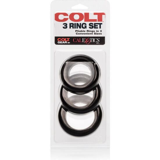 CALEXOTICS - COLT 3 RING SET - NOCTURNA DESIRES