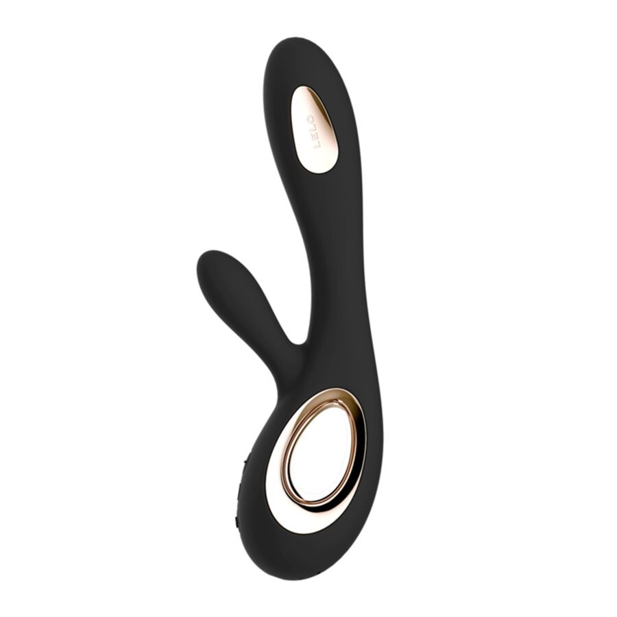 LELO - SORAYA WAVE VIBRATOR RABBIT BLACK - NOCTURNA DESIRES