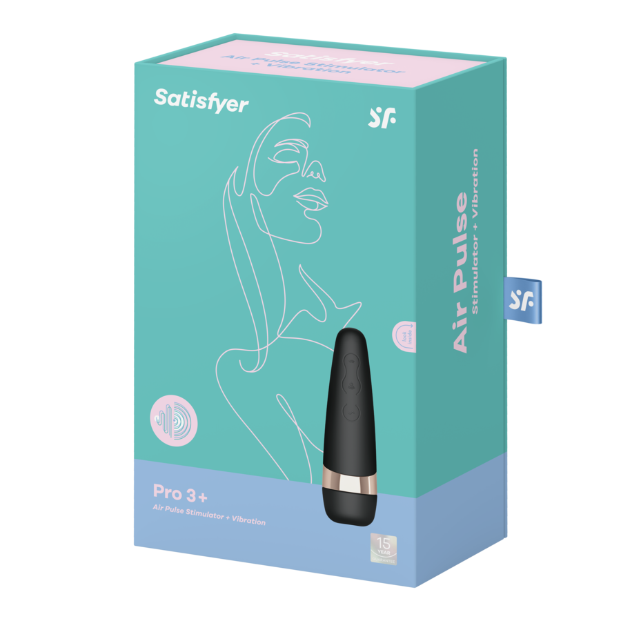 SATISFYER - PRO 3 VIBRATION 2020 EDITION SATISFYER AIR PULSE  NOCTURNA DESIRES