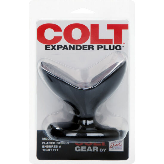 CALEXOTICS - COLT EXPANDER PLUG MEDIUM BLACK - NOCTURNA DESIRES