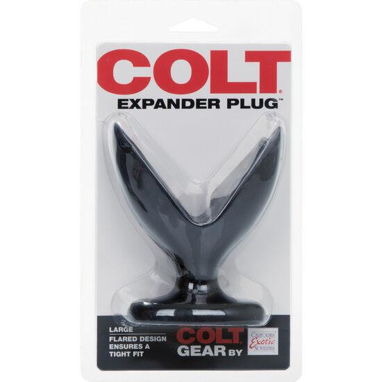CALEXOTICS - COLT EXPANDER PLUG LARGE BLACK - NOCTURNA DESIRES