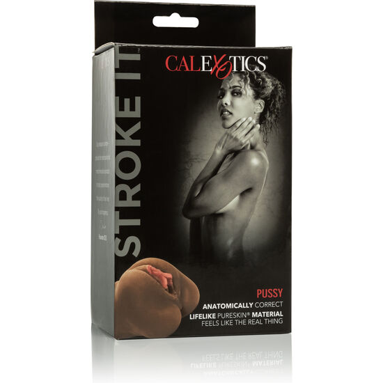 CALEXOTICS - STROKE IT PUSSY BROWM - NOCTURNA DESIRES