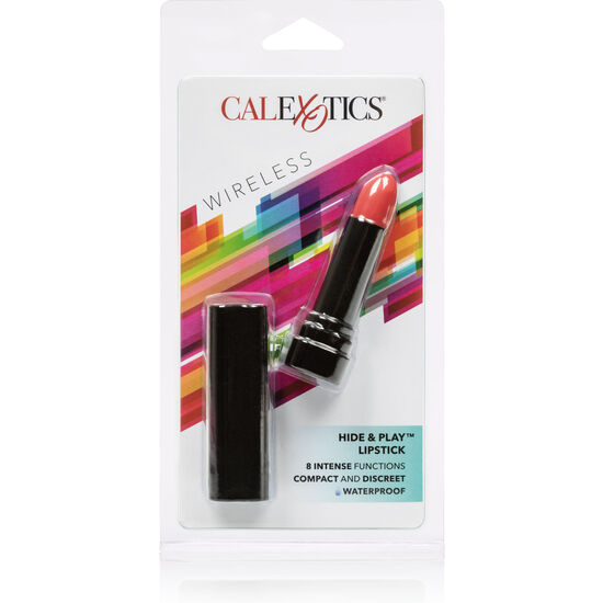 CALEXOTICS - HIDE & PLAY RED LIPSTICK STIMULATOR - NOCTURNA DESIRES