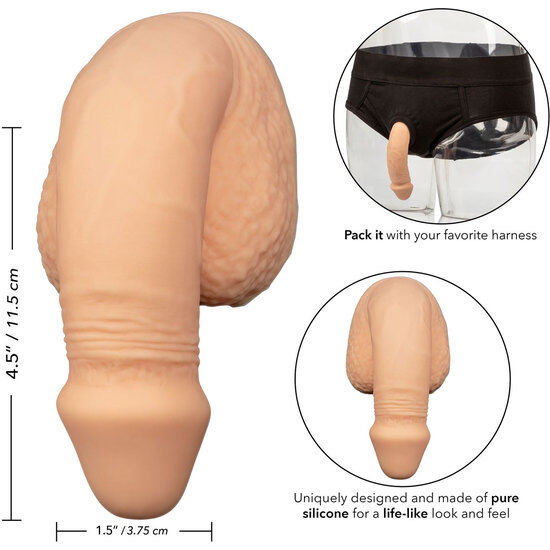 CALEXOTICS - SILICONE PACKING PENIS 12.75 CM FLESH - NOCTURNA DESIRES
