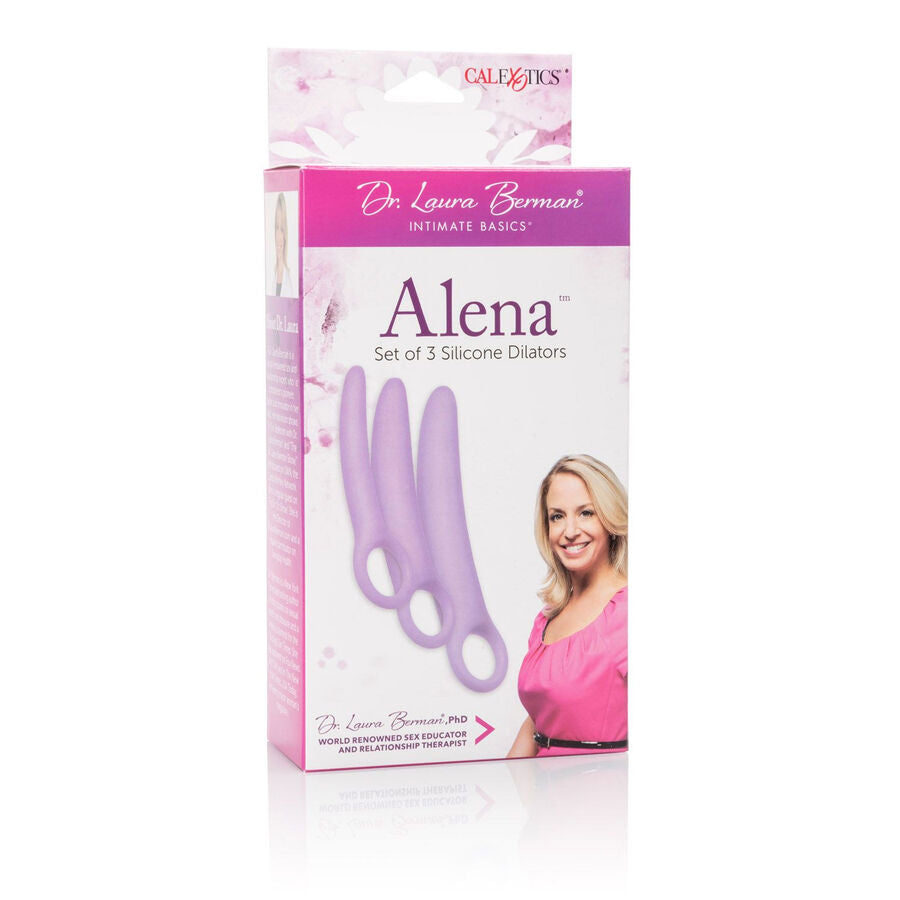 CALEXOTICS - DR LAURA BERMAN ALENA SET OF 3 SILICONE DILATORS - NOCTURNA DESIRES