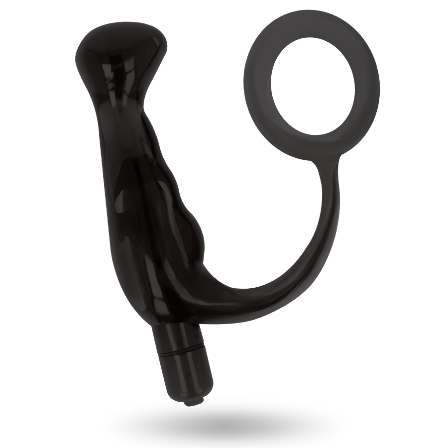 ADDICTED TOYS - VIBRATOR PROST TICO BLACK 10 CM - NOCTURNA DESIRES