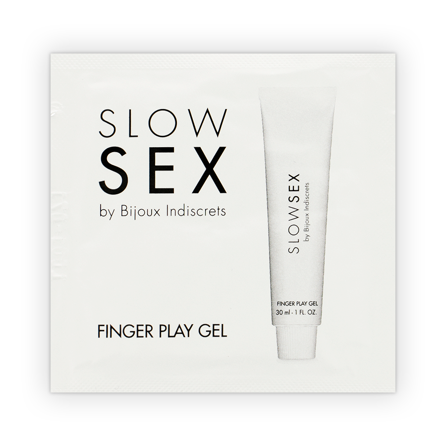 BIJOUX - SLOW SEX MASSAGE GEL WITH FINGER PLAY SINGLE DOSE - NOCTURNA DESIRES