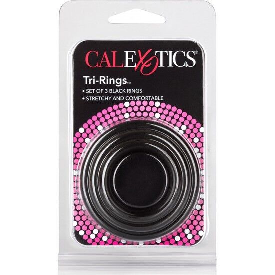 CALEXOTICS - TRI-RINGS BLACK - NOCTURNA DESIRES