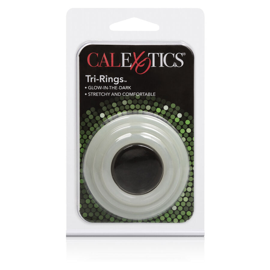 CALEXOTICS - TRI-RINGS GLOW IN THE DARK - NOCTURNA DESIRES