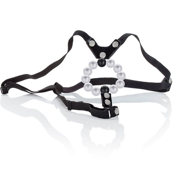 CALEXOTICS - LOVERS THONG W. PLEASURE PEARLS - NOCTURNA DESIRES