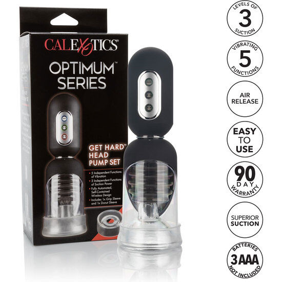 CALEXOTICS - GET HARD HEAD PUMP SET - NOCTURNA DESIRES