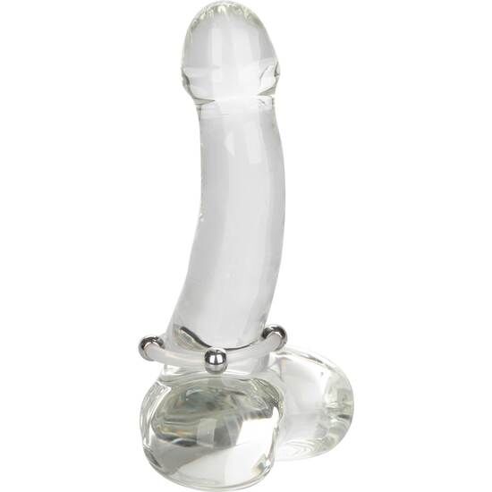 CALEXOTICS - STEEL BEADED SILICONE RING L - NOCTURNA DESIRES