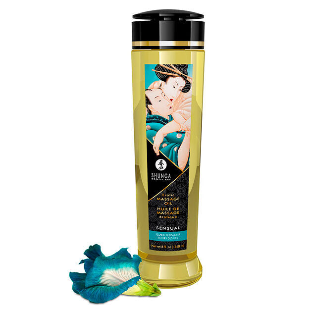SHUNGA - SENSUAL EROTIC MASSAGE OIL 240 ML - NOCTURNA DESIRES
