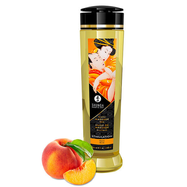 SHUNGA - STIMULATING EROTIC MASSAGE OIL 240 ML - NOCTURNA DESIRES