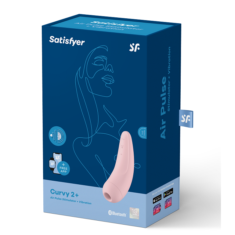 SATISFYER - CURVY 2 + PINK - NOCTURNA DESIRES