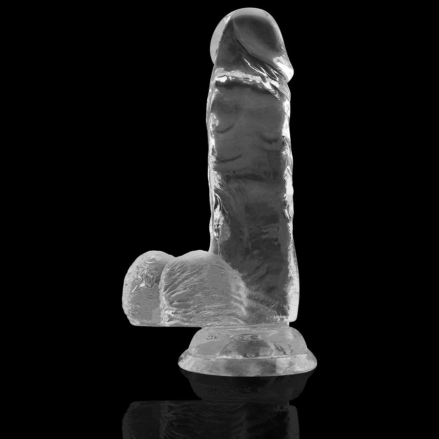 X RAY - CLEAR COCK WITH BALLS 15.5 CM -O- 3.5 CM - NOCTURNA DESIRES