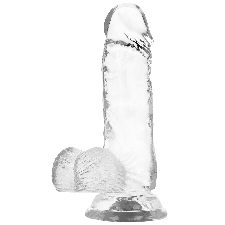 X RAY - CLEAR COCK WITH BALLS 15.5 CM -O- 3.5 CM - NOCTURNA DESIRES
