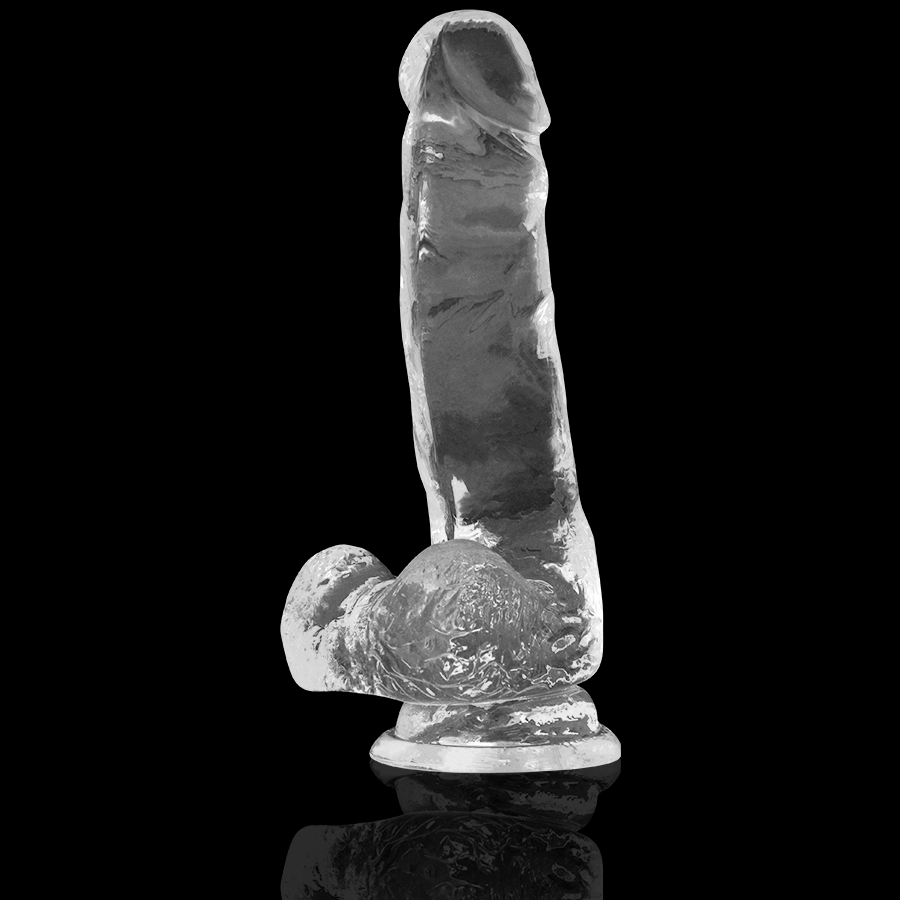 X RAY - CLEAR COCK WITH BALLS 18.5 CM -O- 3.8 CM - NOCTURNA DESIRES
