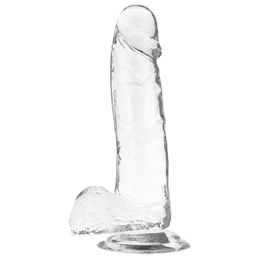 X RAY - CLEAR COCK WITH BALLS 20 CM -O- 4.5 CM - NOCTURNA DESIRES