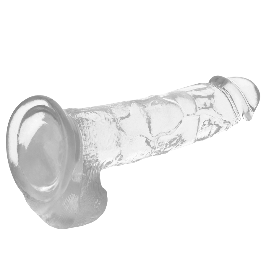 X RAY - CLEAR COCK WITH BALLS 22 CM -O- 4.6 CM - NOCTURNA DESIRES