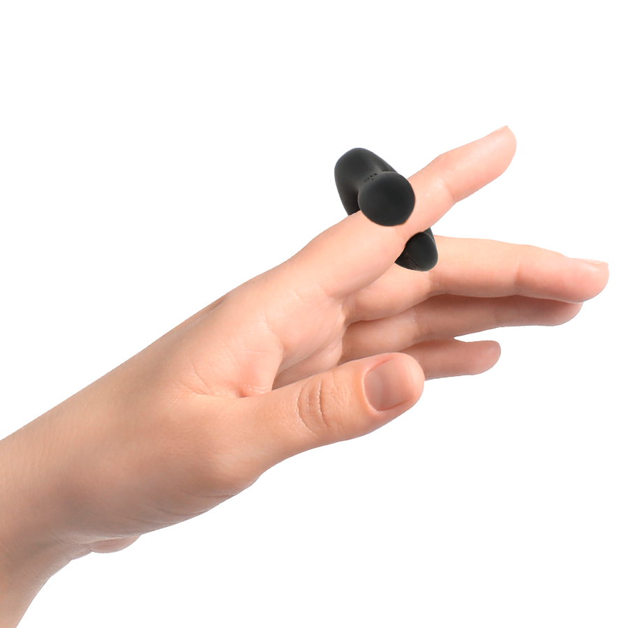 BLACK&SILVER - DUCKYMANIA RECHARGEABLE SILICONE STIMULATING DUCK THIMBLE - NOCTURNA DESIRES