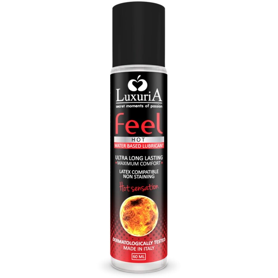 INTIMATELINE - LUXURIA FEEL HOT SENSATION WATER BASED LUBRICANT 60 ML - NOCTURNA DESIRES