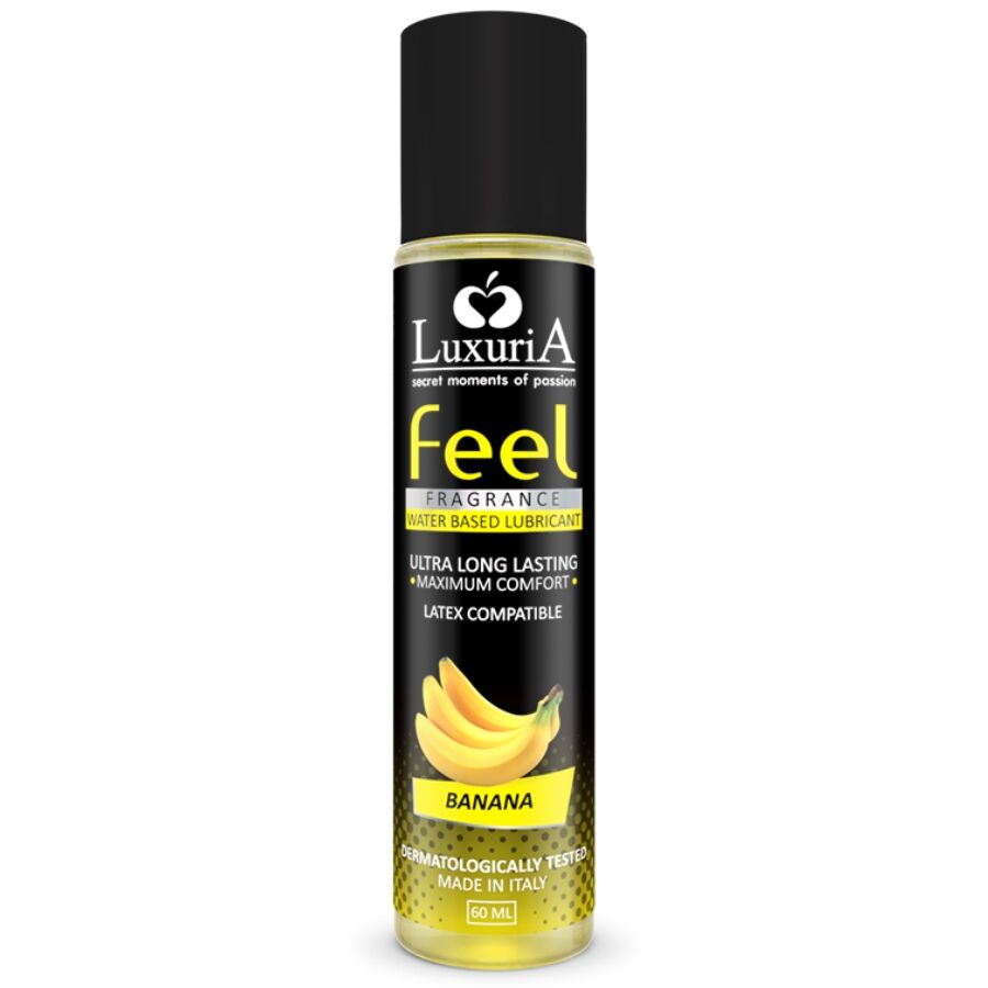 INTIMATELINE - LUXURIA FEEL BANANA WATER BASED LUBRICANT 60 ML - NOCTURNA DESIRES