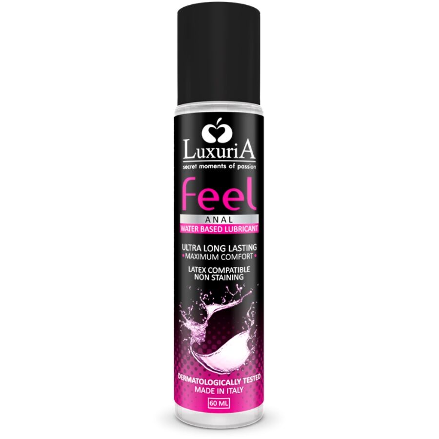 INTIMATELINE - LUXURIA FEEL ANAL WATER BASED LUBRICANT 60 ML - NOCTURNA DESIRES