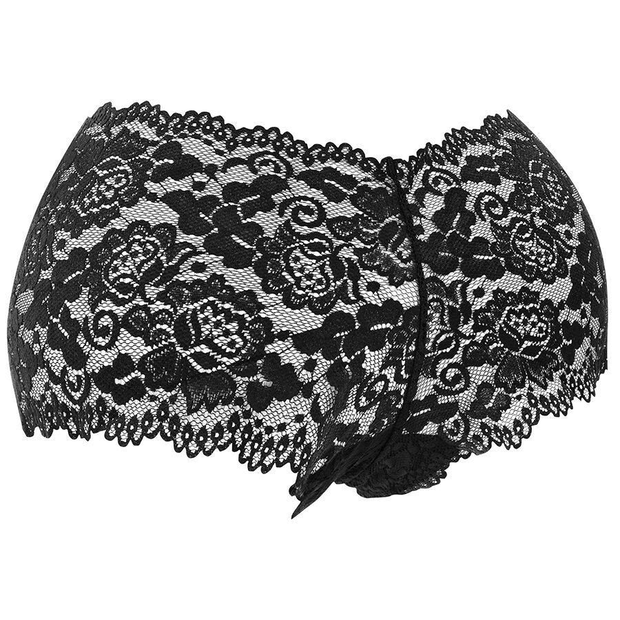 BLACK&SILVER - ZARA REMOTE CONTROL STIMULATOR WITH FREE PANTY BLACK&SILVER  NOCTURNA DESIRES