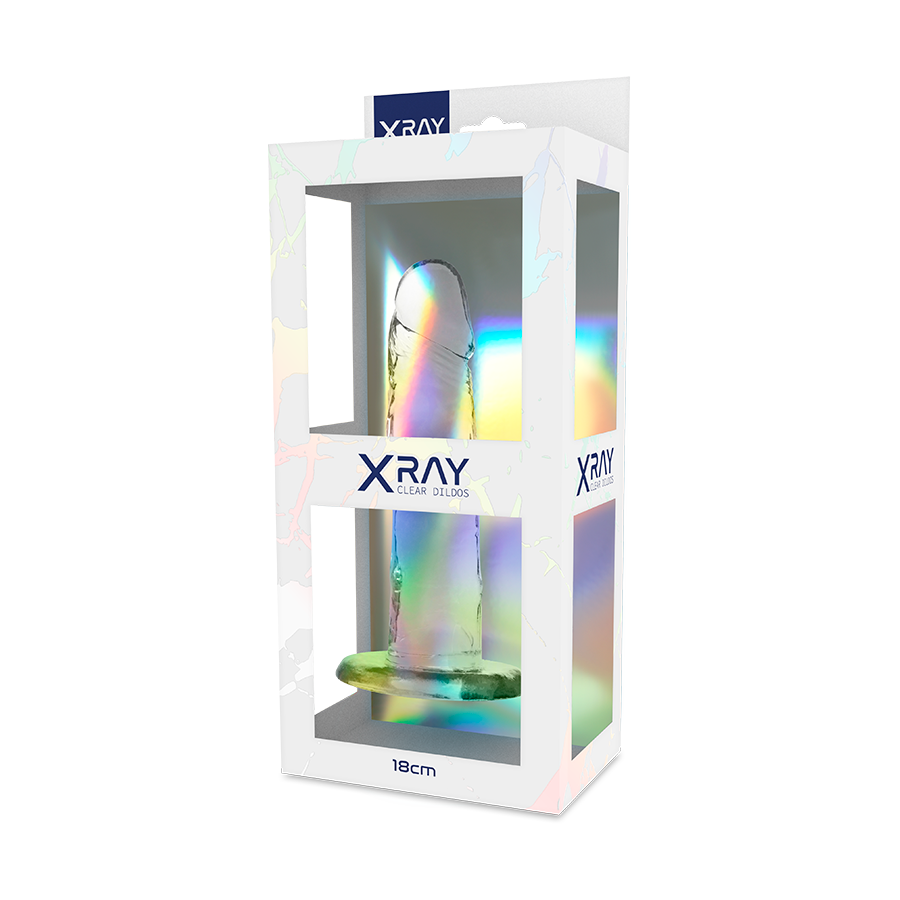 X RAY - CLEAR COCK 18 CM -O- 4 CM - NOCTURNA DESIRES