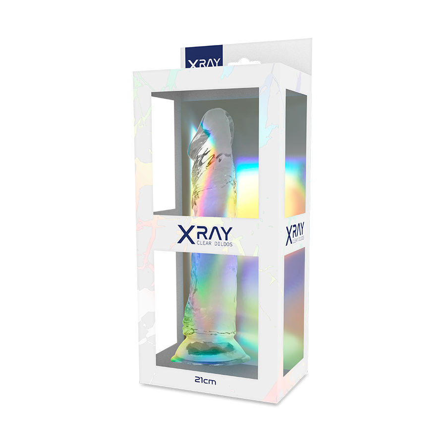 X RAY - CLEAR COCK 21 CM -O- 4 CM - NOCTURNA DESIRES
