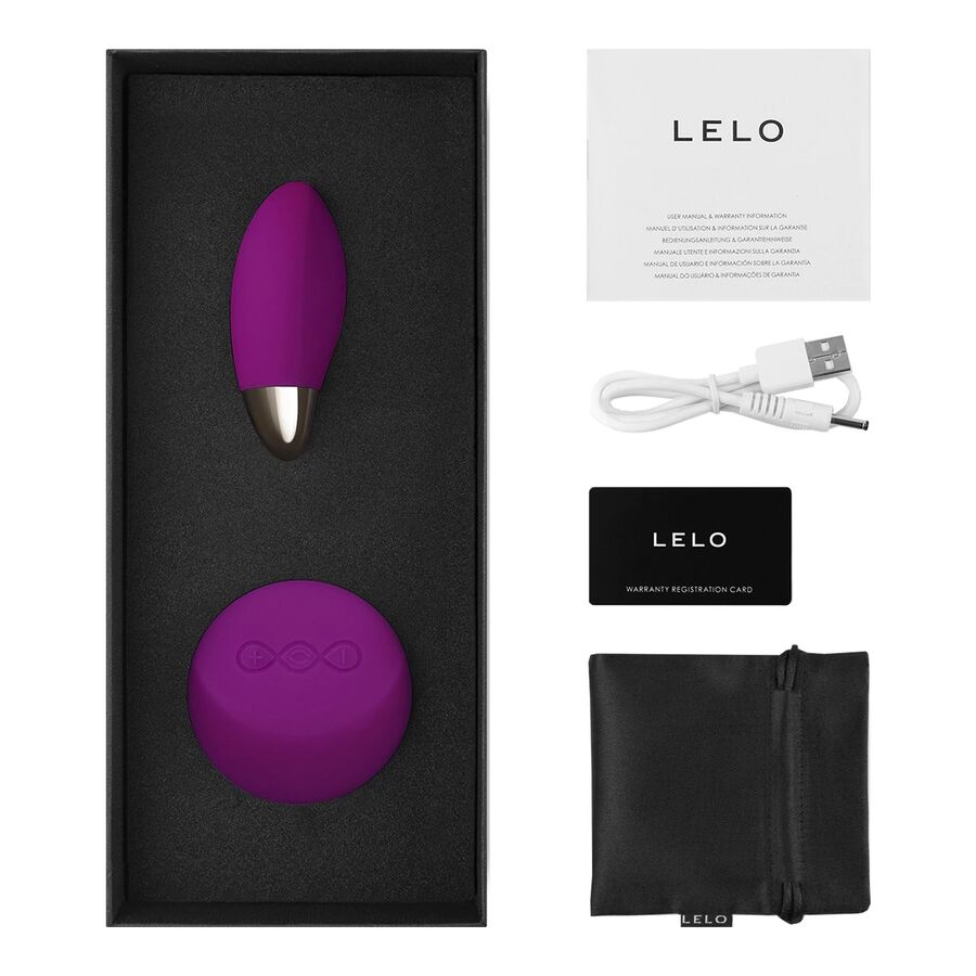LELO - LYLA 2 INSIGNIA DESIGN EDITION PURPLE MASSAGER EGG LELO  NOCTURNA DESIRES
