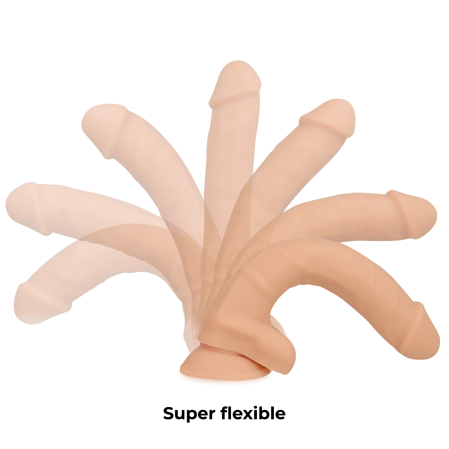 COCK MILLER - DILDO REALISTIC SILICONE DENSITY ARTICULABLE FLESH 19.5 CM - NOCTURNA DESIRES