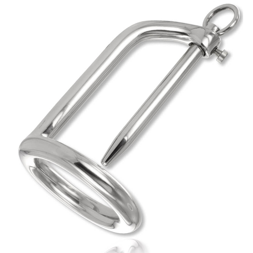 METAL HARD - GLAND RING WITH PLUG - NOCTURNA DESIRES