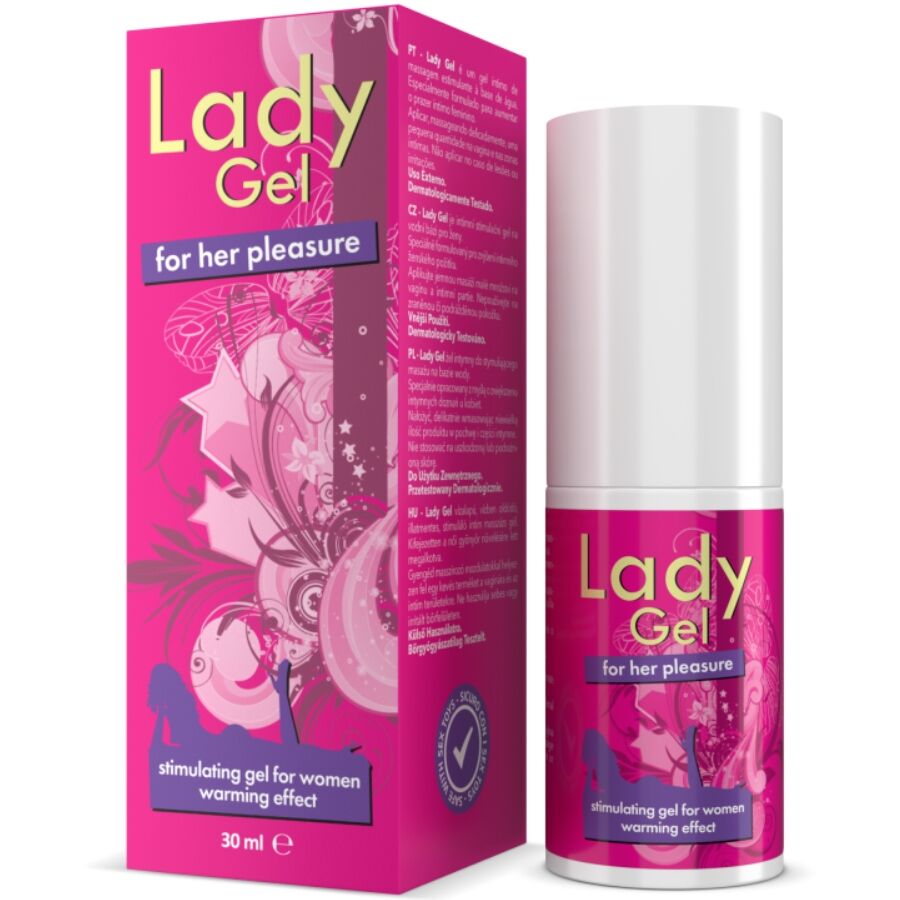 INTIMATELINE - LADY GEL FOR GER PLEASURE STIMULATING GEL WITH HEAT EFFECT ELLA 30 ML - NOCTURNA DESIRES